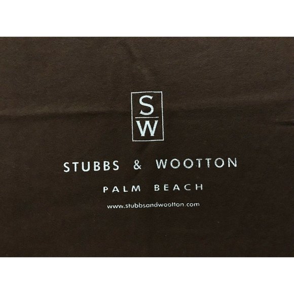Stubbs Wootton Fabric That Comes Inside Bag Brown 11" x 24.5" - Picture 2 of 4